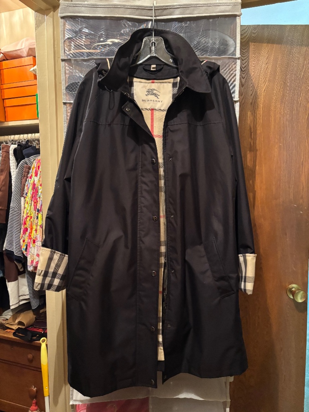Burberry rain coat